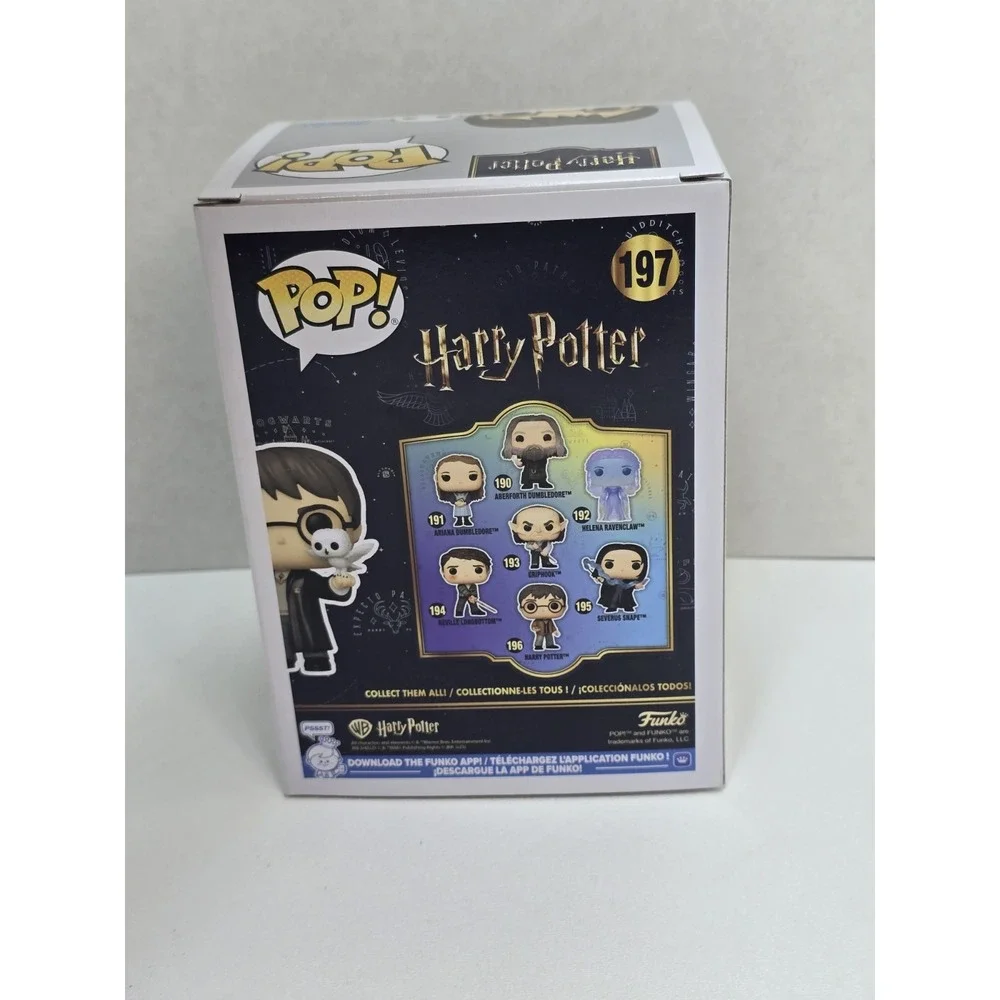 Funko Pop! Harry Potter with Hedwig Vinyl Figurine #197 Fantasy Franchise